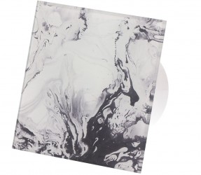„Veroni Glass 120 WC“ (buitinis ventiliatorius) Biały White Paint