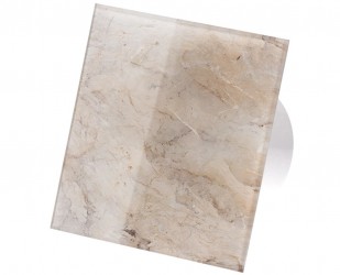 Veroni Glass 120 WCH (buitinis ventiliatorius) baltas geltonas akmuo