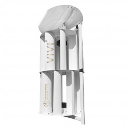Vivi vėjo turbina 25  + saulės PV modulis 7,5 Ah 12V su valdymo bloku
