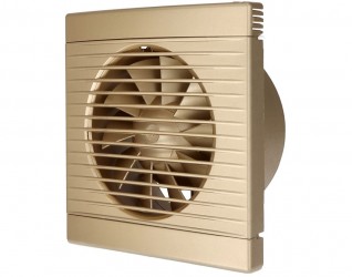 Buitinis ventiliatorius PLAY CLASSIC 125 WC aukso spalvos