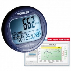 Wöhler CDL 210 CO2-Datalogger