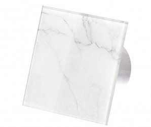 Veroni Glass 120 S“ (buitinis ventiliatorius) White Marble