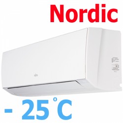 ASYG09KMCDN Nordic FUJITSU 2.5/3.2 kW oro kondicionierius-šilumos siurblys